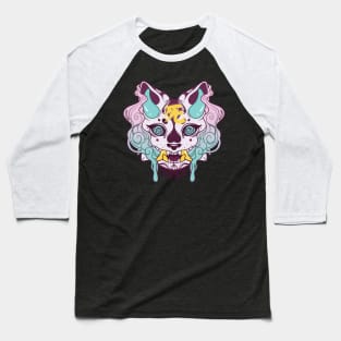 Japanese mask illustration Baseball T-Shirt